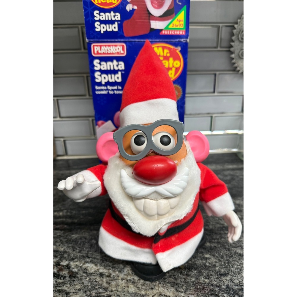Playskool Mr Potato Head Santa Spud Vintage 1997 Collector Edition Holiday Toy
